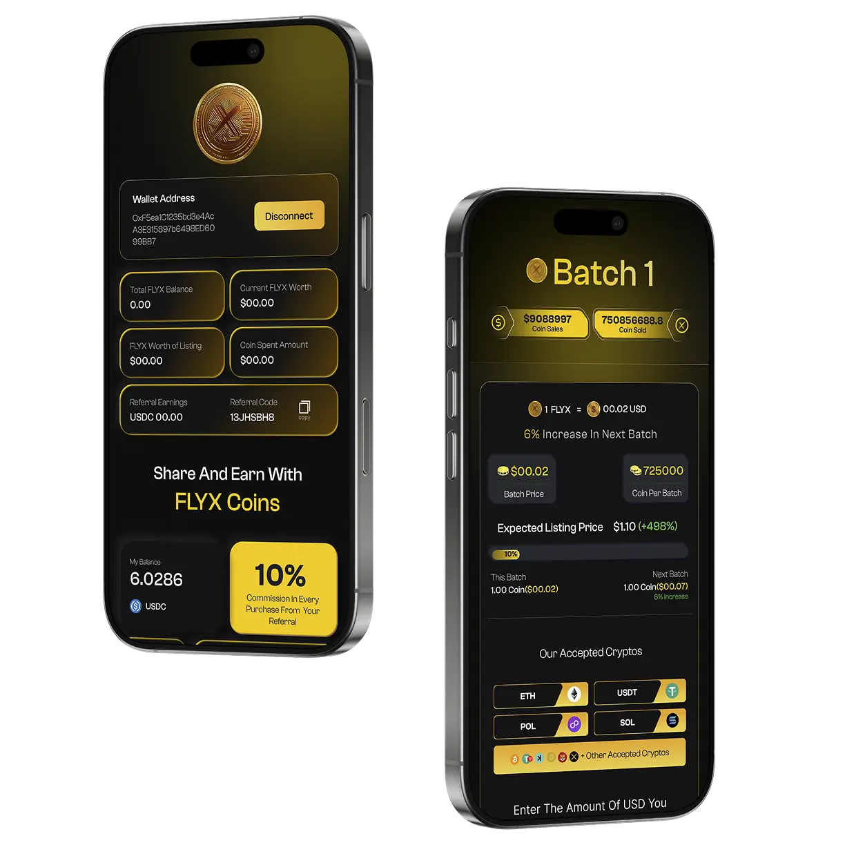 Pre Sale of Flyx Coin